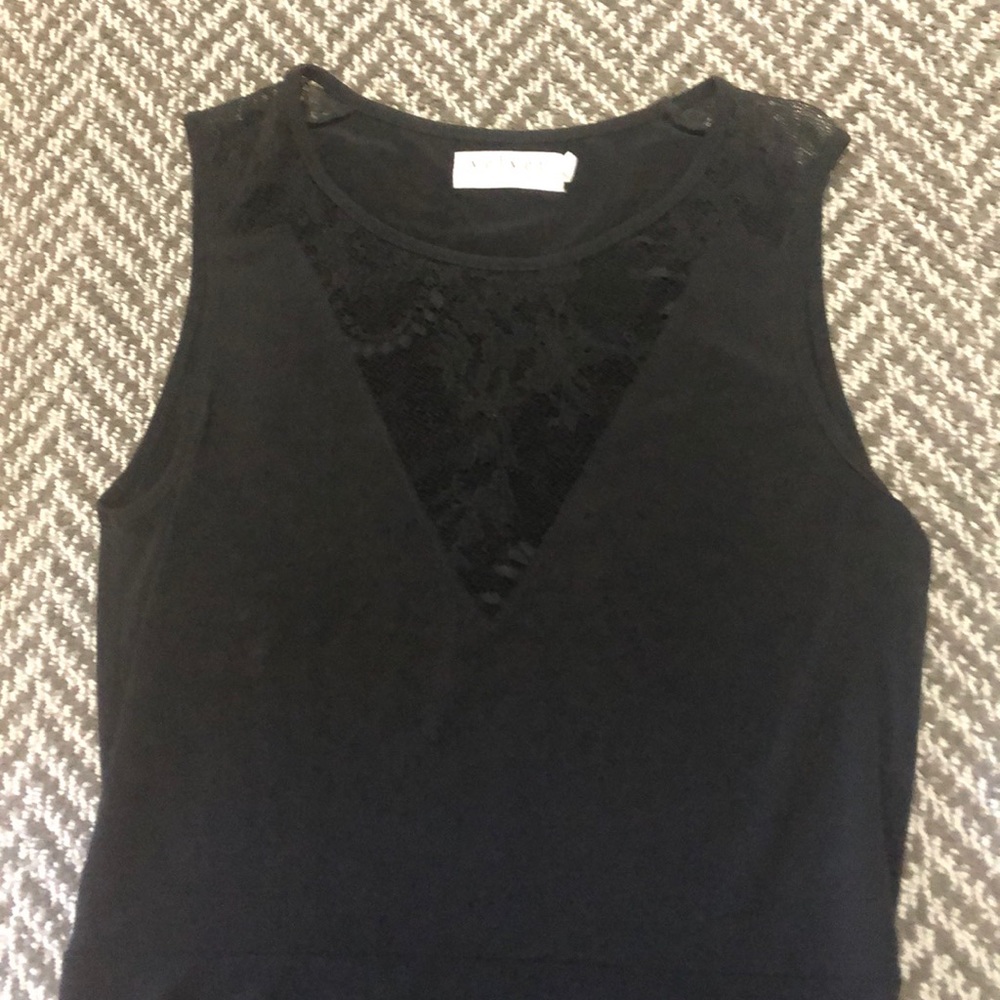 Lace v neck - Velvet by Graham and Spencer